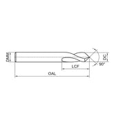 G-D101-AMN 90°NC Pilot Drill D4.00-20.00 - Big-tools Industrial Supply Tools for Metal Cutting